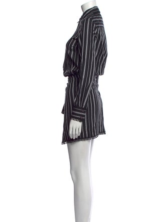 Derek Lam 10 Crosby Striped Mini Dress