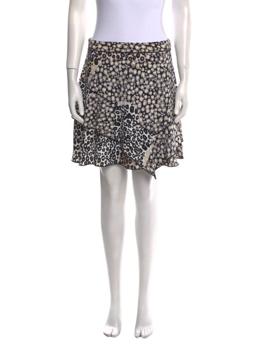 Derek Lam 10 Crosby Printed Mini Skirt
