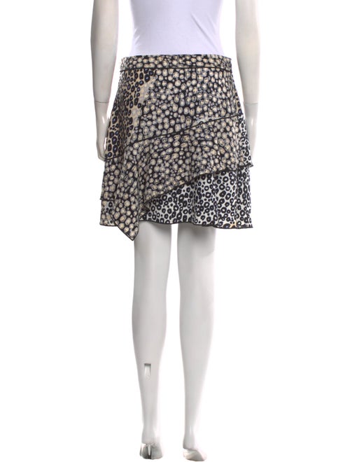 Derek Lam 10 Crosby Printed Mini Skirt