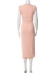 Derek Lam 10 Crosby V-Neck Midi Length Dress