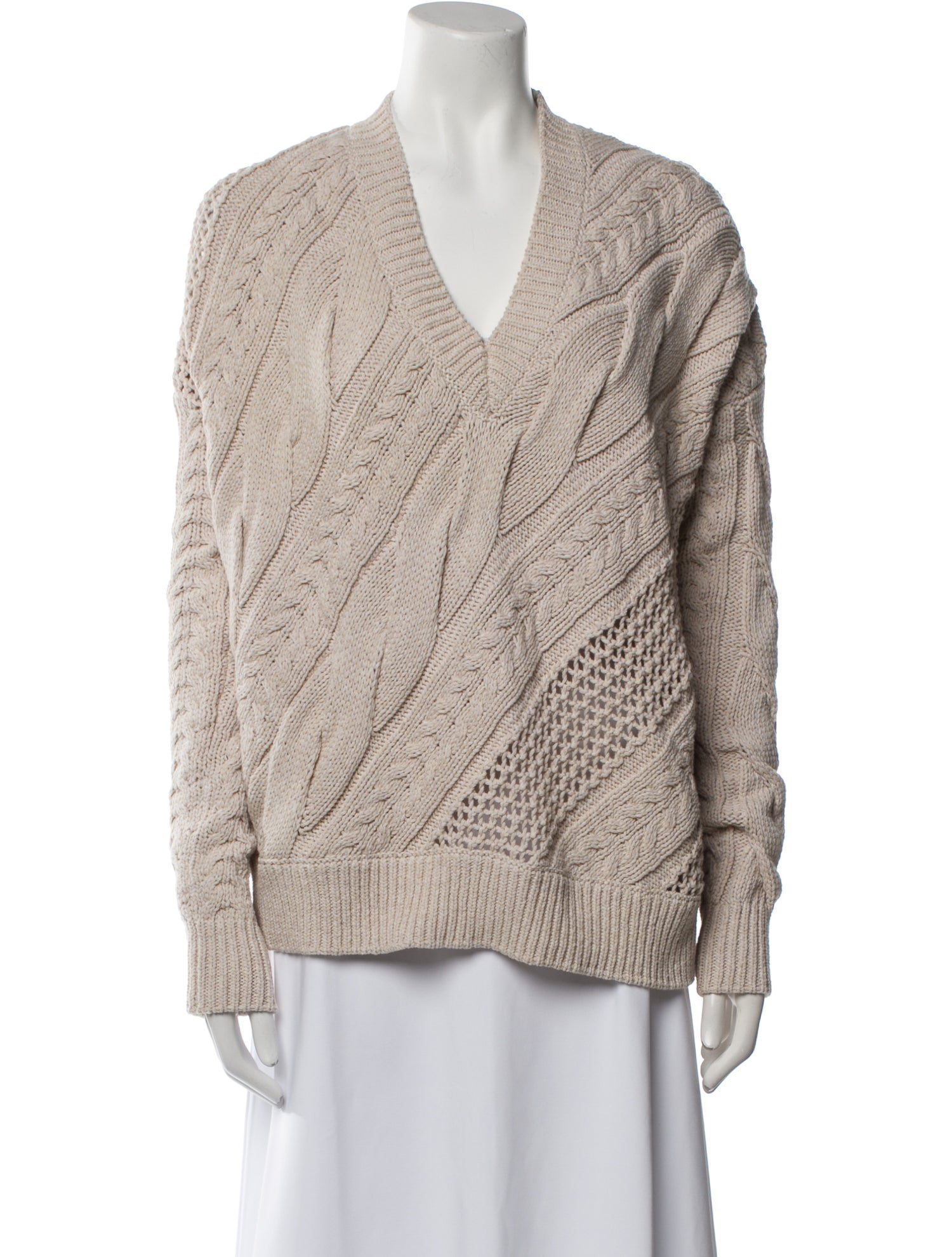Derek Lam 10 Crosby V-Neck Sweater