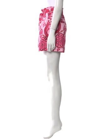 Derek Lam 10 Crosby Printed Mini Shorts