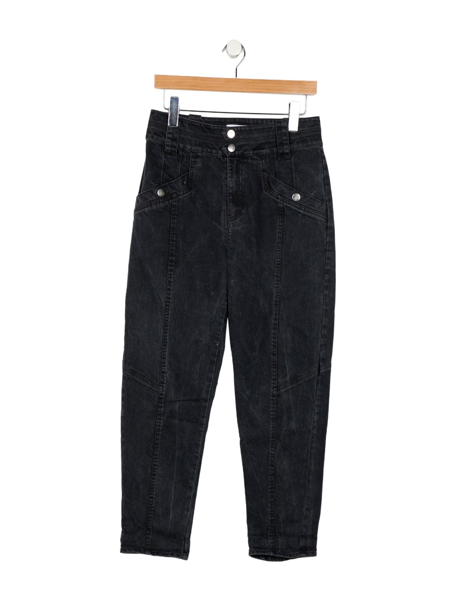 Derek Lam 10 Crosby High-Rise Straight Leg Jeans