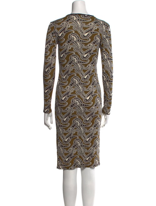 Derek Lam 10 Crosby Printed Knee-Length Dress