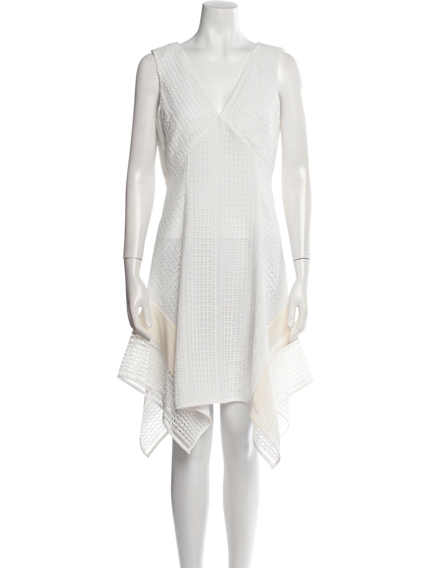 Derek Lam 10 Crosby Printed Midi Length Dress