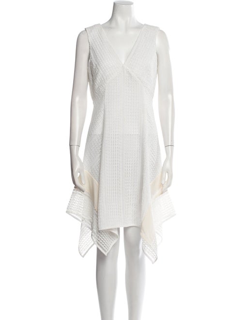 Derek Lam 10 Crosby Printed Midi Length Dress