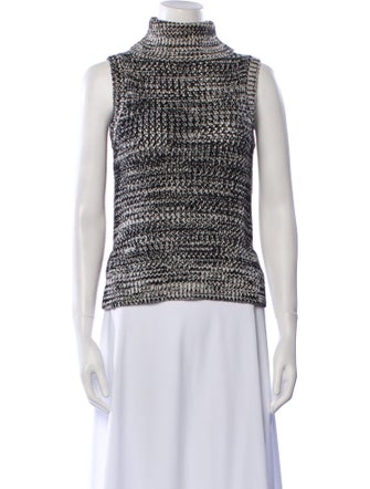 Derek Lam 10 Crosby Striped Turtleneck Sweater