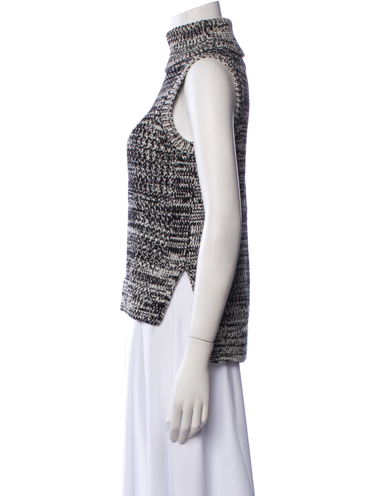 Derek Lam 10 Crosby Striped Turtleneck Sweater