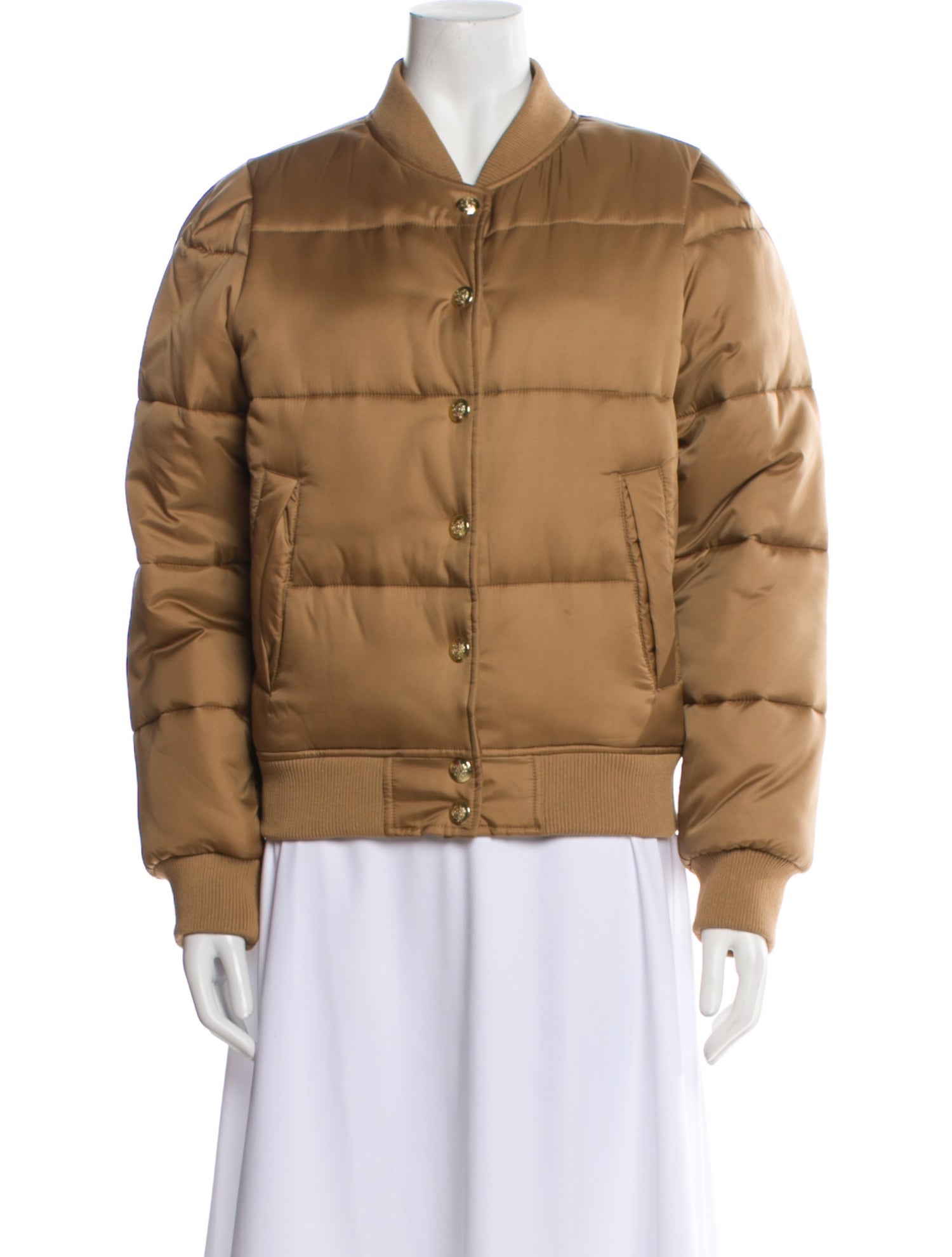 Derek Lam 10 Crosby Nylon Bomber Jacket w/ Tags