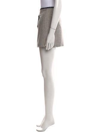 Derek Lam 10 Crosby Lambskin Mini Skirt