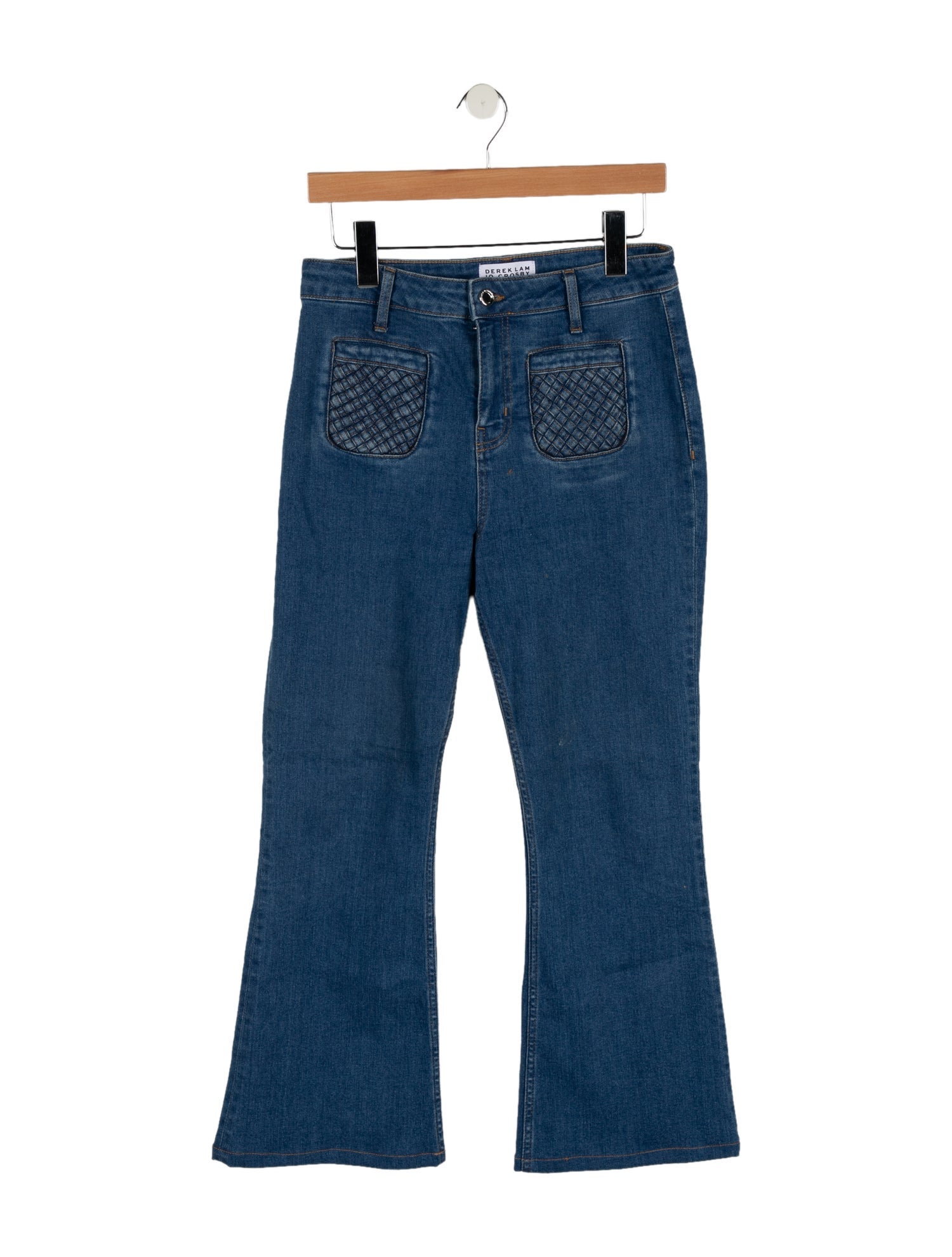 Derek Lam 10 Crosby High-Rise Wide Leg Jeans