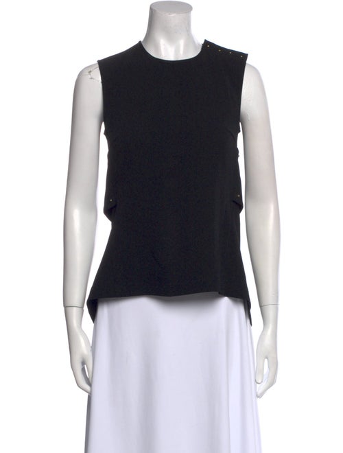 Derek Lam 10 Crosby Crew Neck Sleeveless Top