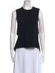 Derek Lam 10 Crosby Crew Neck Sleeveless Top
