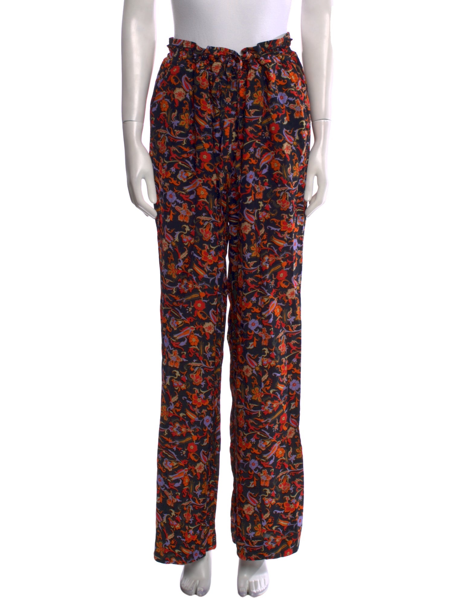 Derek Lam 10 Crosby Printed Straight Leg Pants w/ Tags