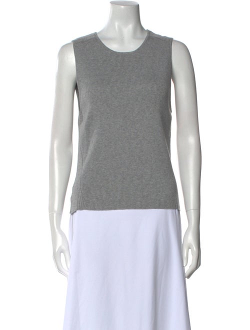 Derek Lam 10 Crosby Crew Neck Sleeveless Top