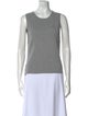 Derek Lam 10 Crosby Crew Neck Sleeveless Top