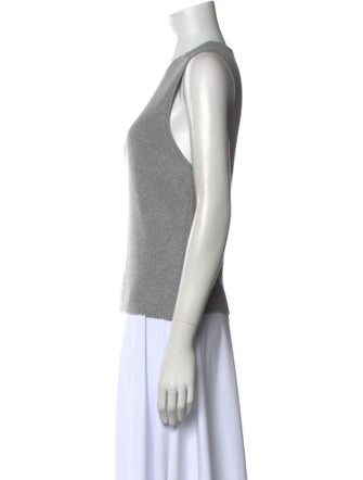 Derek Lam 10 Crosby Crew Neck Sleeveless Top