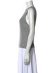 Derek Lam 10 Crosby Crew Neck Sleeveless Top