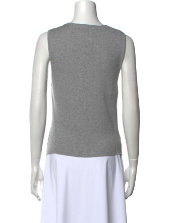 Derek Lam 10 Crosby Crew Neck Sleeveless Top