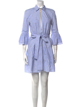 Derek Lam 10 Crosby Striped Mini Dress