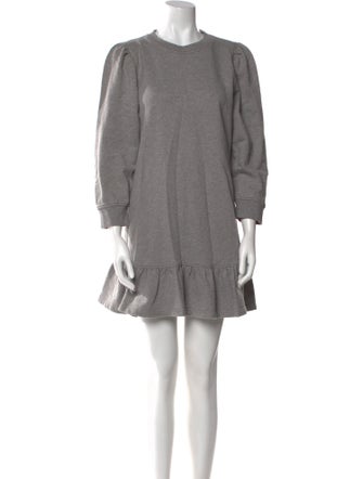 Derek Lam 10 Crosby Crew Neck Mini Dress