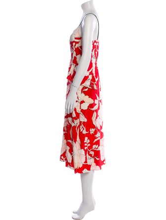 Derek Lam 10 Crosby Silk Midi Length Dress