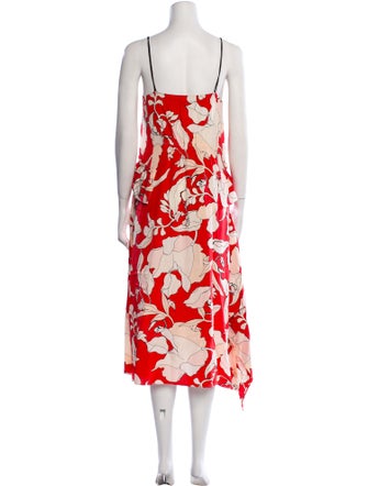 Derek Lam 10 Crosby Silk Midi Length Dress