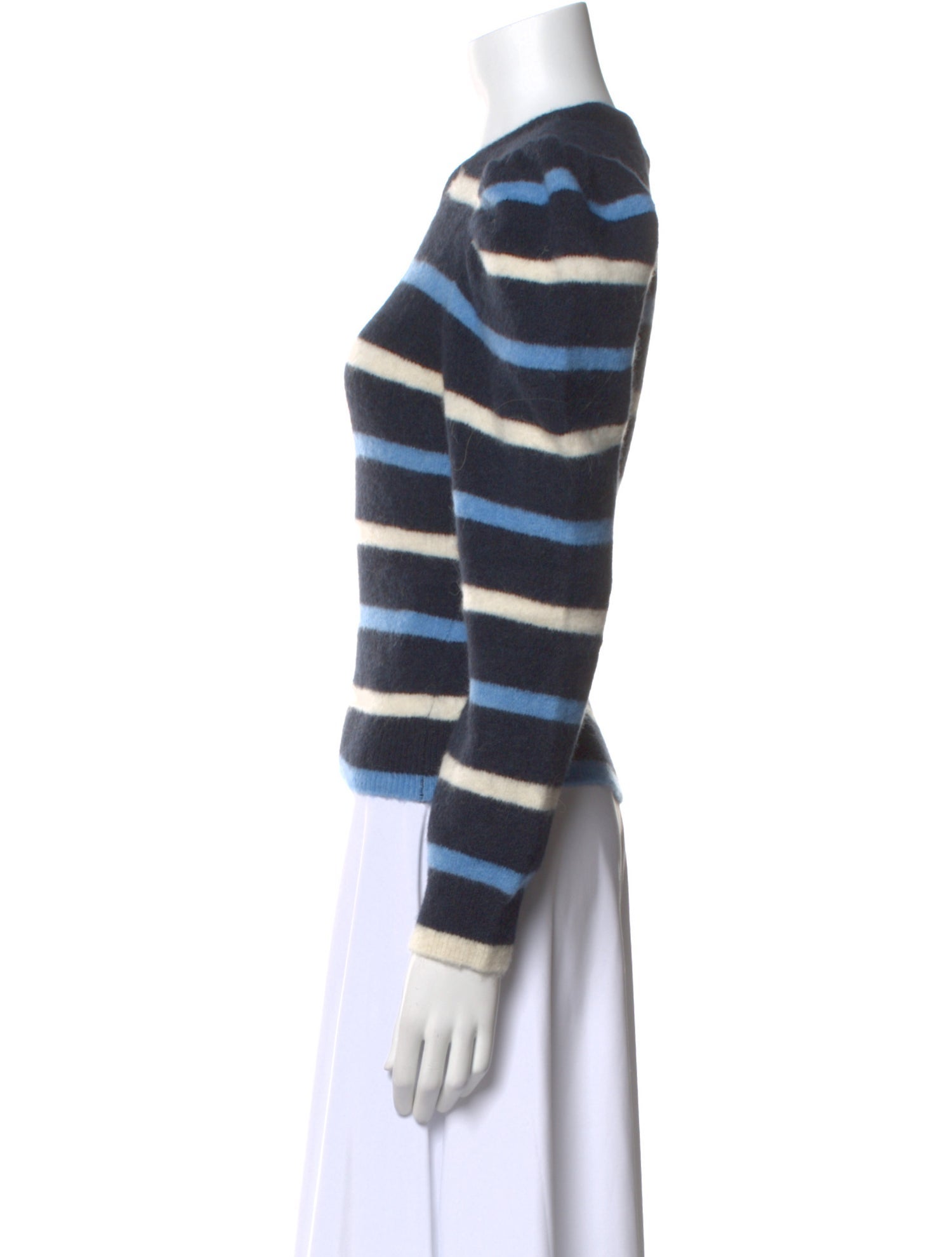 Derek Lam 10 Crosby Alpaca Striped Sweater
