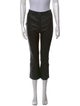 Derek Lam 10 Crosby Lamb Leather Straight Leg Pants