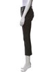 Derek Lam 10 Crosby Lamb Leather Straight Leg Pants