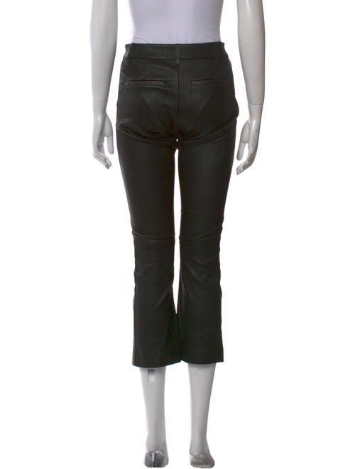 Derek Lam 10 Crosby Lamb Leather Straight Leg Pants