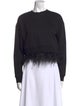 Derek Lam 10 Crosby Crew Neck Long Sleeve Sweatshirt