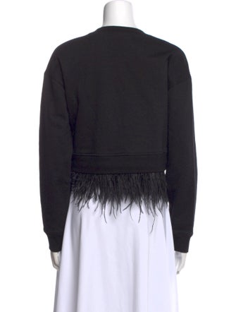Derek Lam 10 Crosby Crew Neck Long Sleeve Sweatshirt