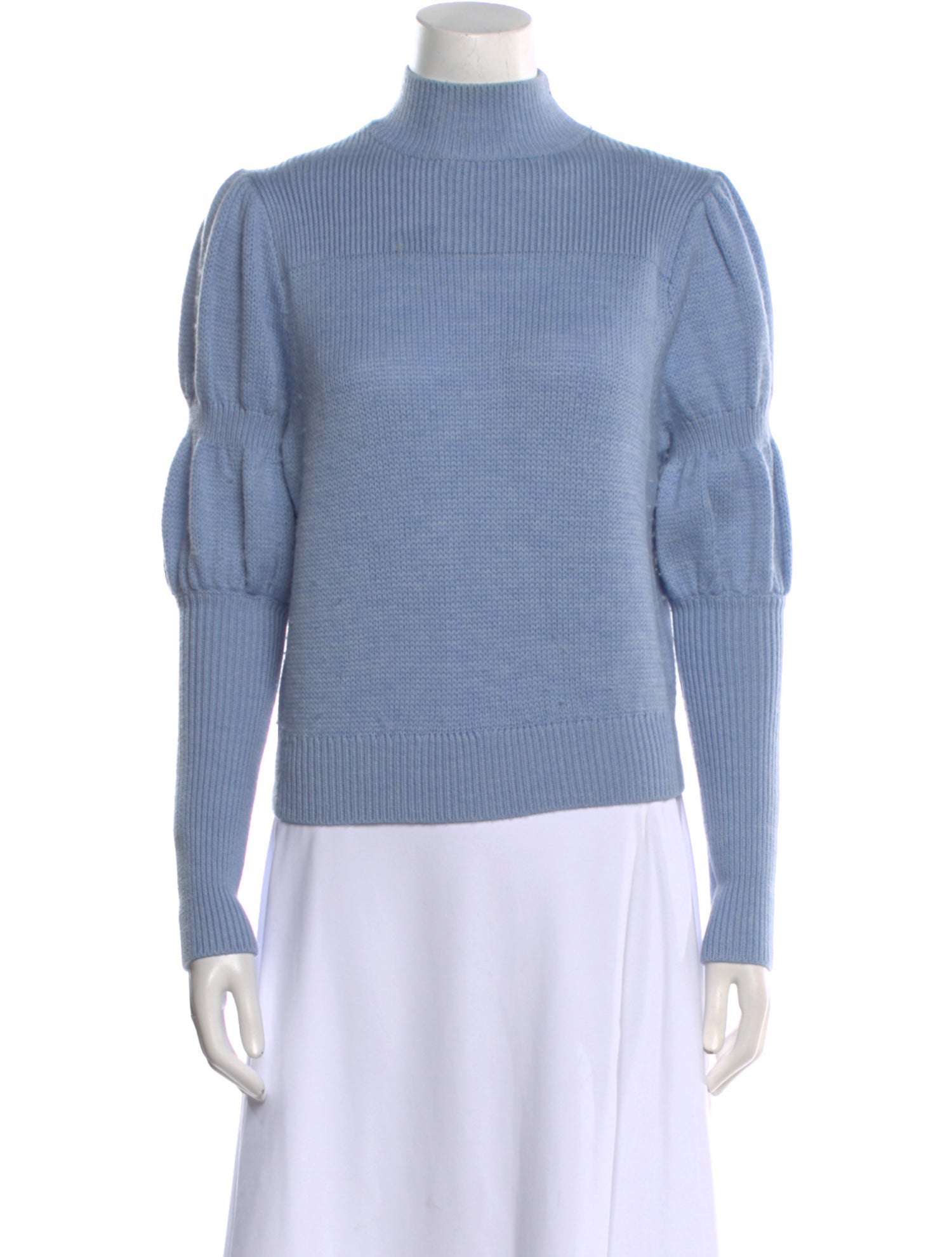 Derek Lam 10 Crosby Wool Mock Neck Sweater