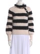 Derek Lam 10 Crosby Striped Turtleneck Sweater
