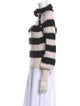 Derek Lam 10 Crosby Striped Turtleneck Sweater