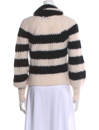 Derek Lam 10 Crosby Striped Turtleneck Sweater