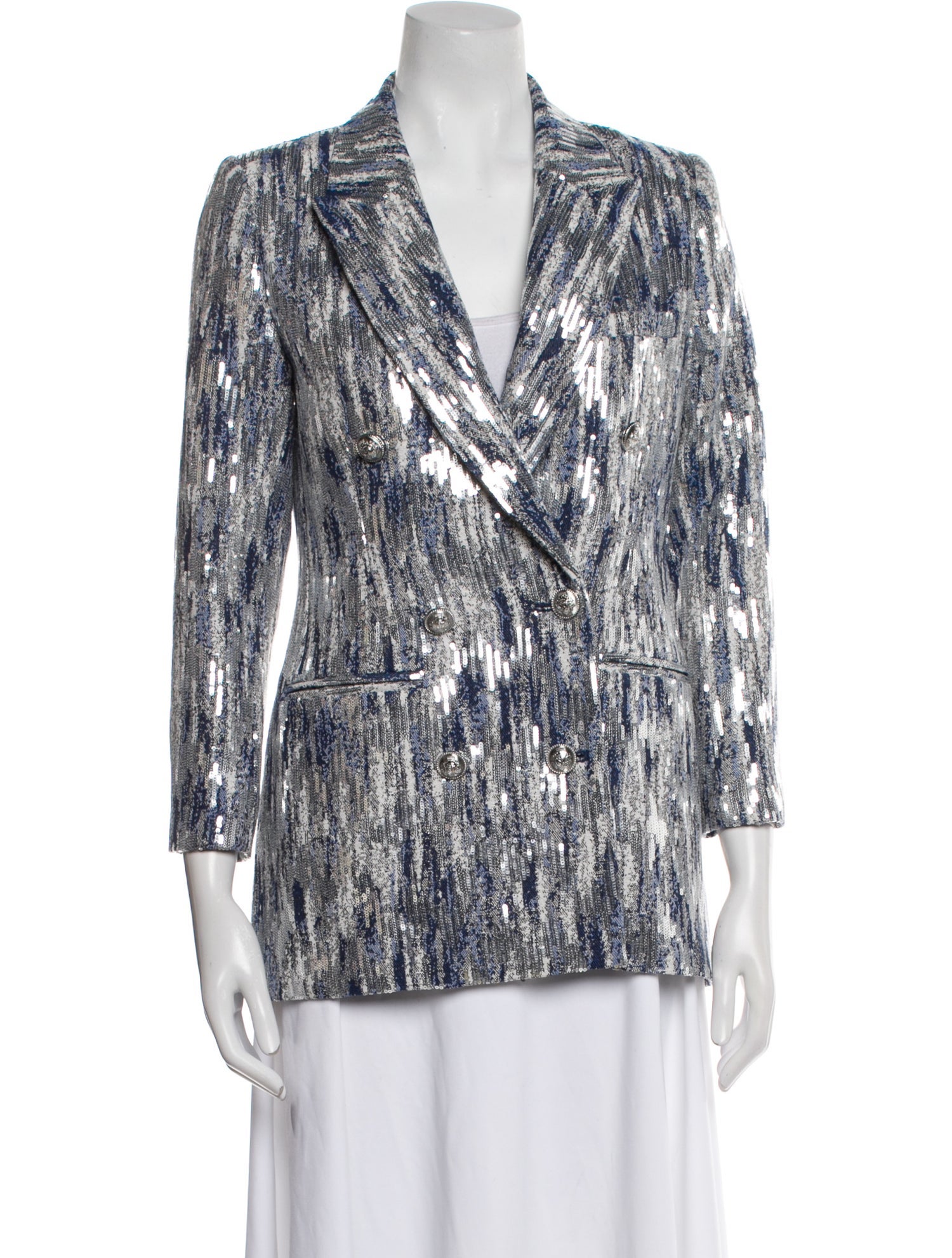 Derek Lam 10 Crosby Sequin Printed Blazer w/ Tags