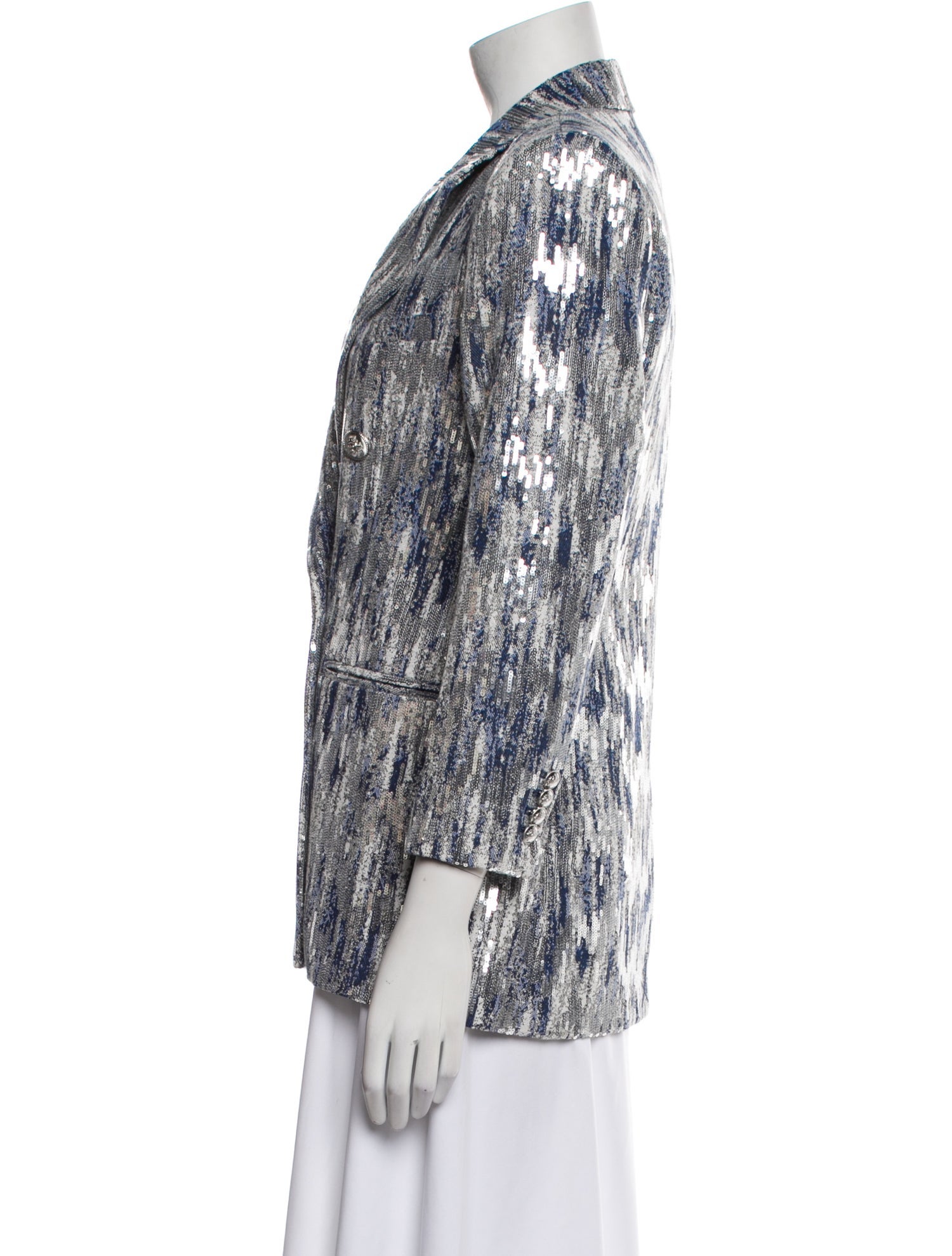 Derek Lam 10 Crosby Sequin Printed Blazer w/ Tags