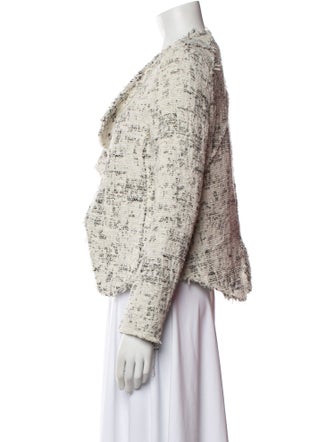 Derek Lam 10 Crosby Tweed Pattern Bolero