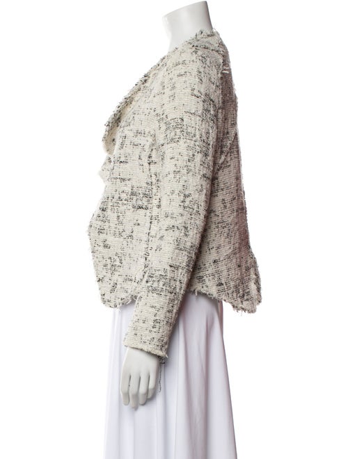 Derek Lam 10 Crosby Tweed Pattern Bolero