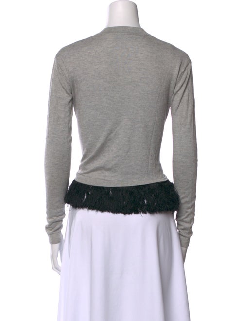 Derek Lam 10 Crosby Silk V-Neck Top