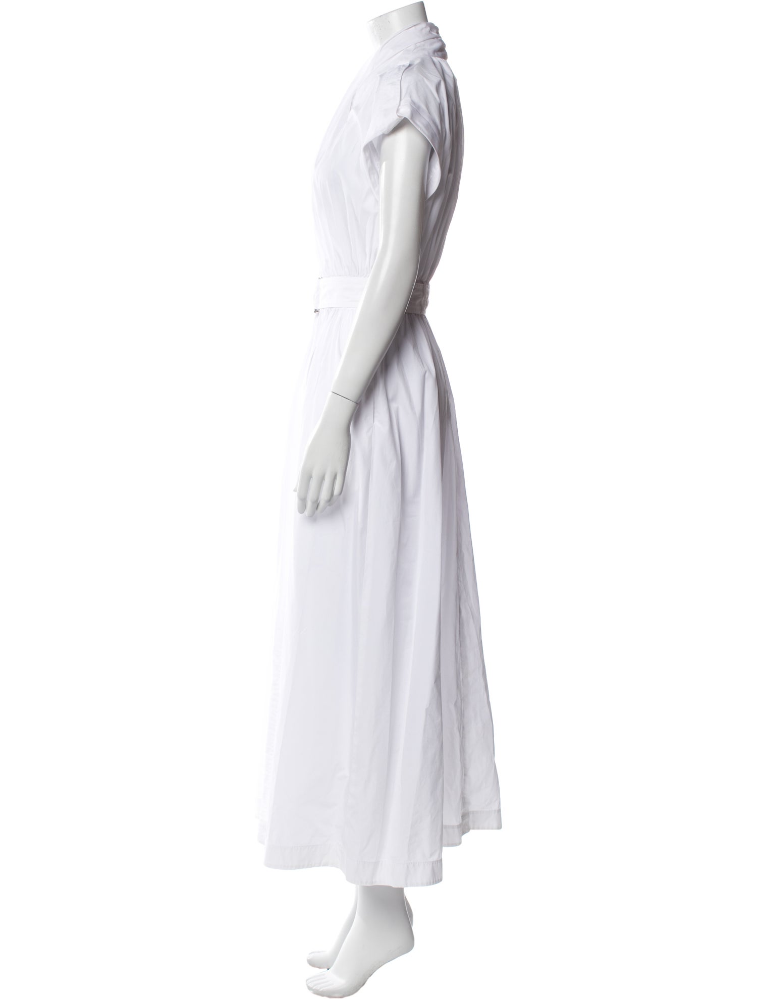 Derek Lam 10 Crosby Mock Neck Long Dress