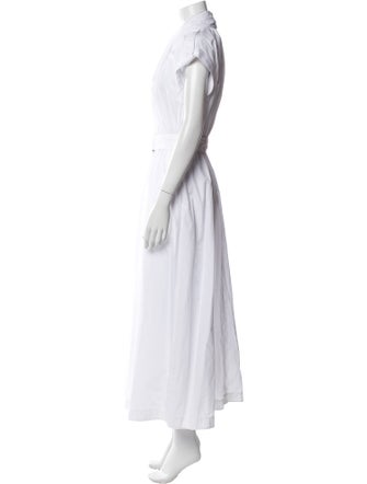 Derek Lam 10 Crosby Mock Neck Long Dress