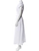 Derek Lam 10 Crosby Mock Neck Long Dress