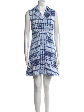 Derek Lam 10 Crosby Printed Mini Dress