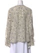 Derek Lam 10 Crosby Silk Floral Print Blouse