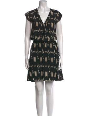 Derek Lam 10 Crosby Printed Knee-Length Dress