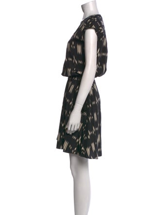 Derek Lam 10 Crosby Printed Knee-Length Dress