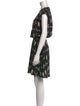 Derek Lam 10 Crosby Printed Knee-Length Dress